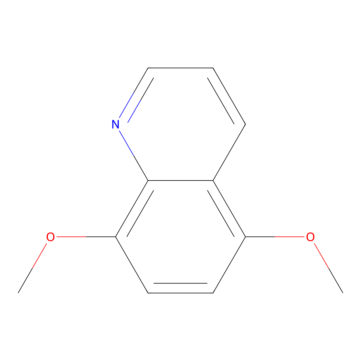 5,8-Dimethoxyquinoline molecular structure, CAS 58868-41-0