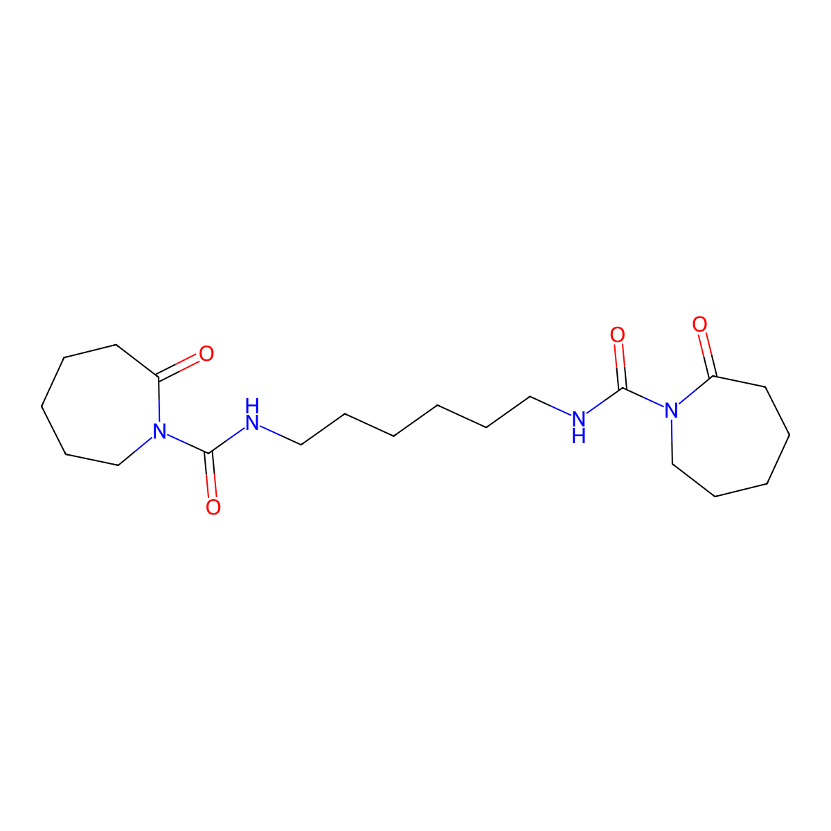 1H-Azepine-1-carboxamide, N,N'-1,6-hexanediylbis(hexahydro-2-oxo- molecular structure, CAS 5888-87-9