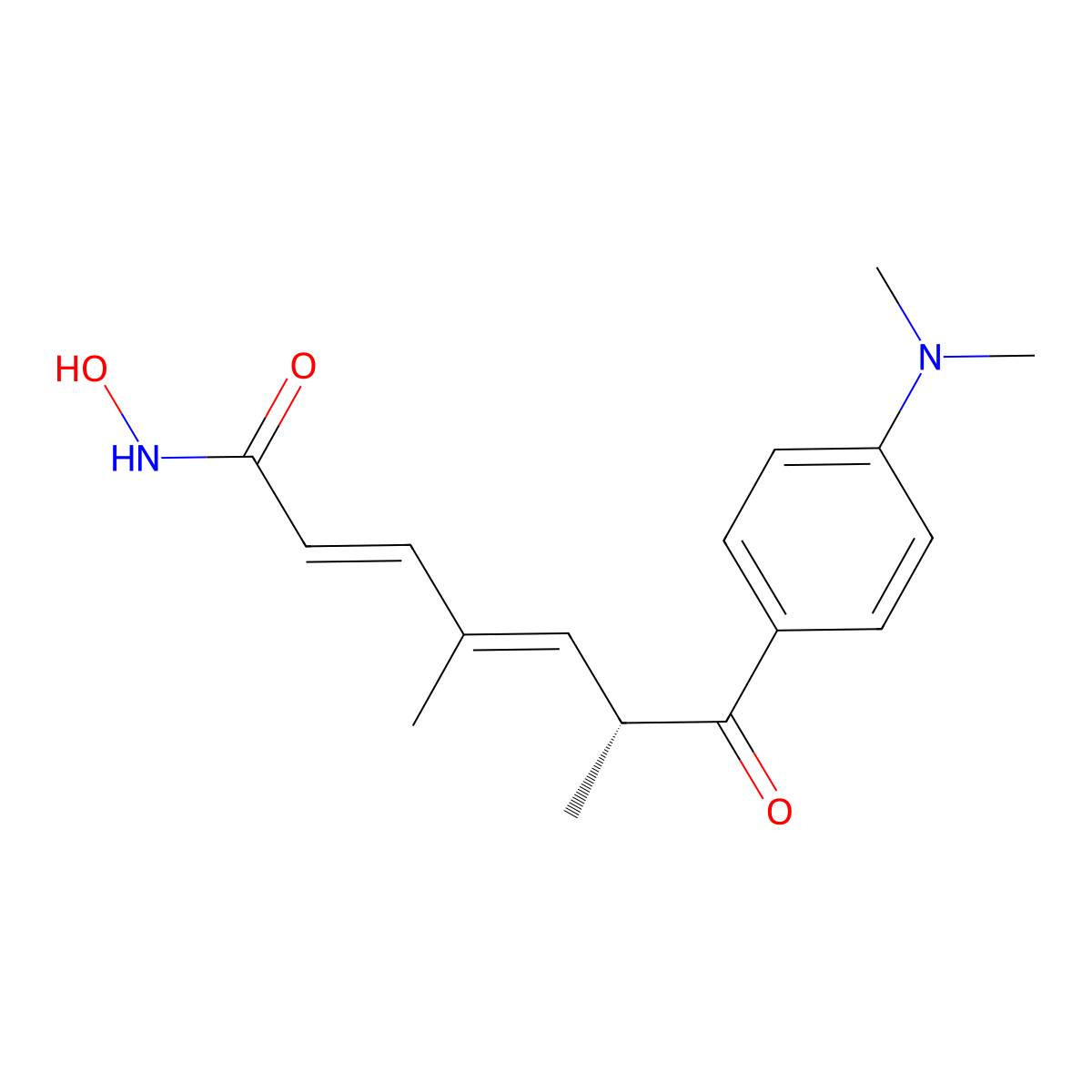 Trichostatin A molecular structure, CAS 58880-19-6