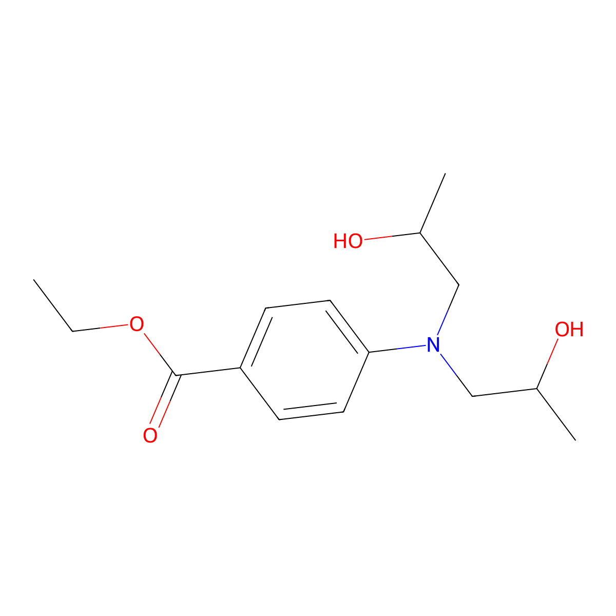 Roxadimate molecular structure, CAS 58882-17-0