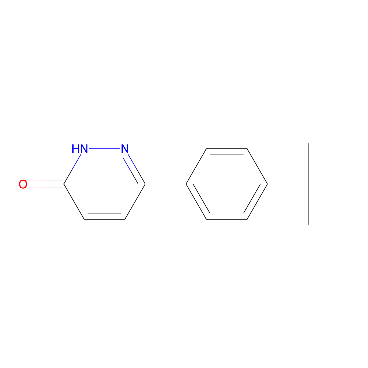 6-(4-(Tert-butyl)phenyl)pyridazin-3-ol molecular structure, CAS 58897-73-7