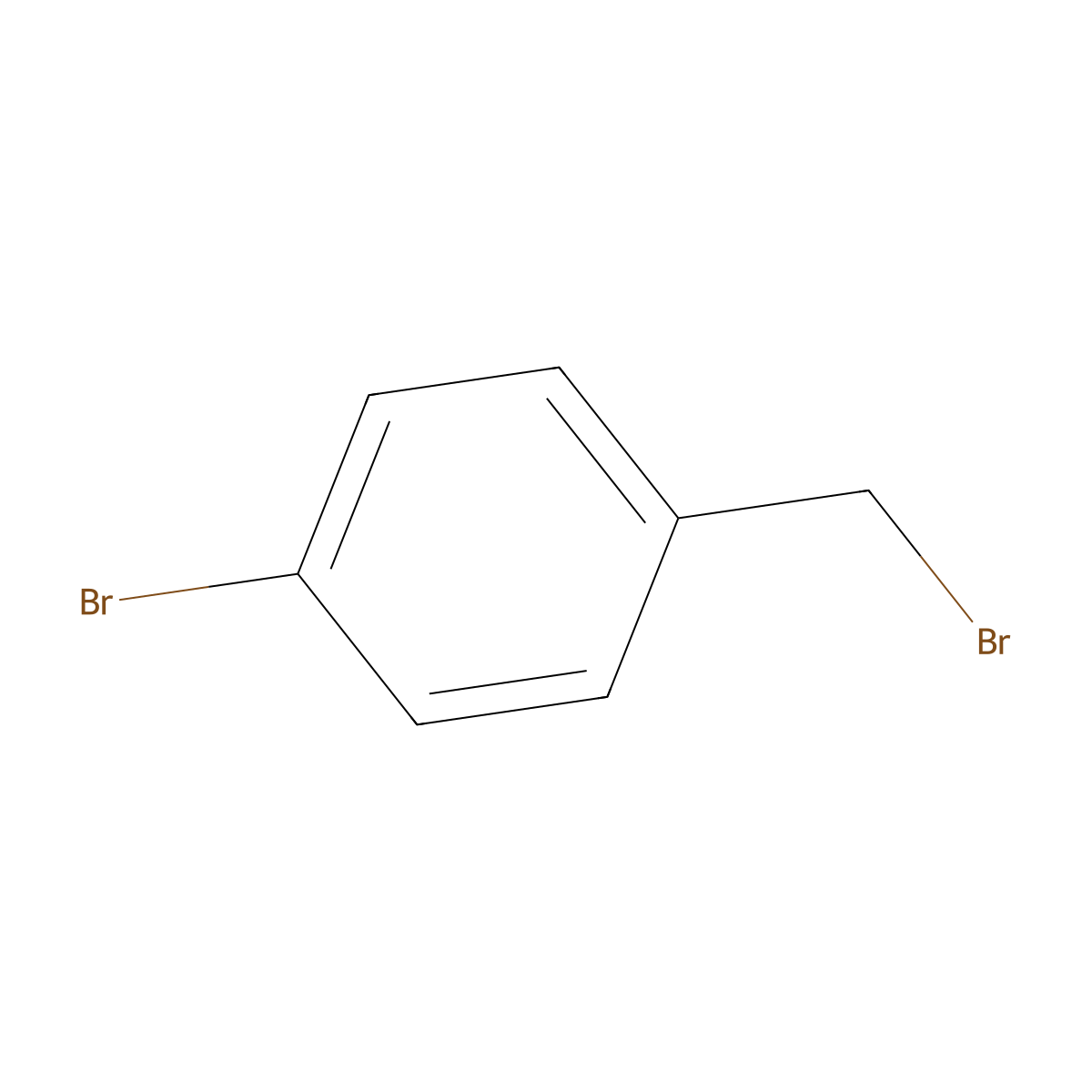 4-Bromobenzyl bromide molecular structure, CAS 589-15-1