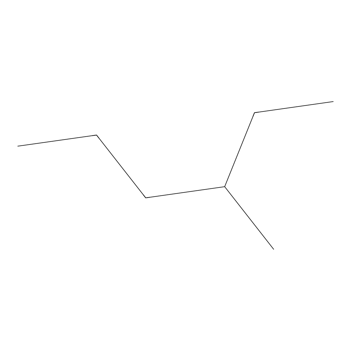 3-Methylhexane molecular structure, CAS 589-34-4