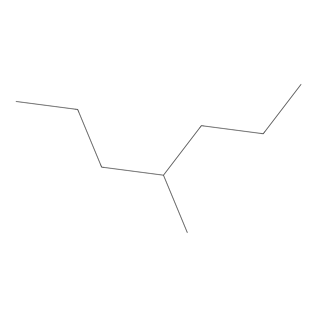 4-Methylheptane molecular structure, CAS 589-53-7