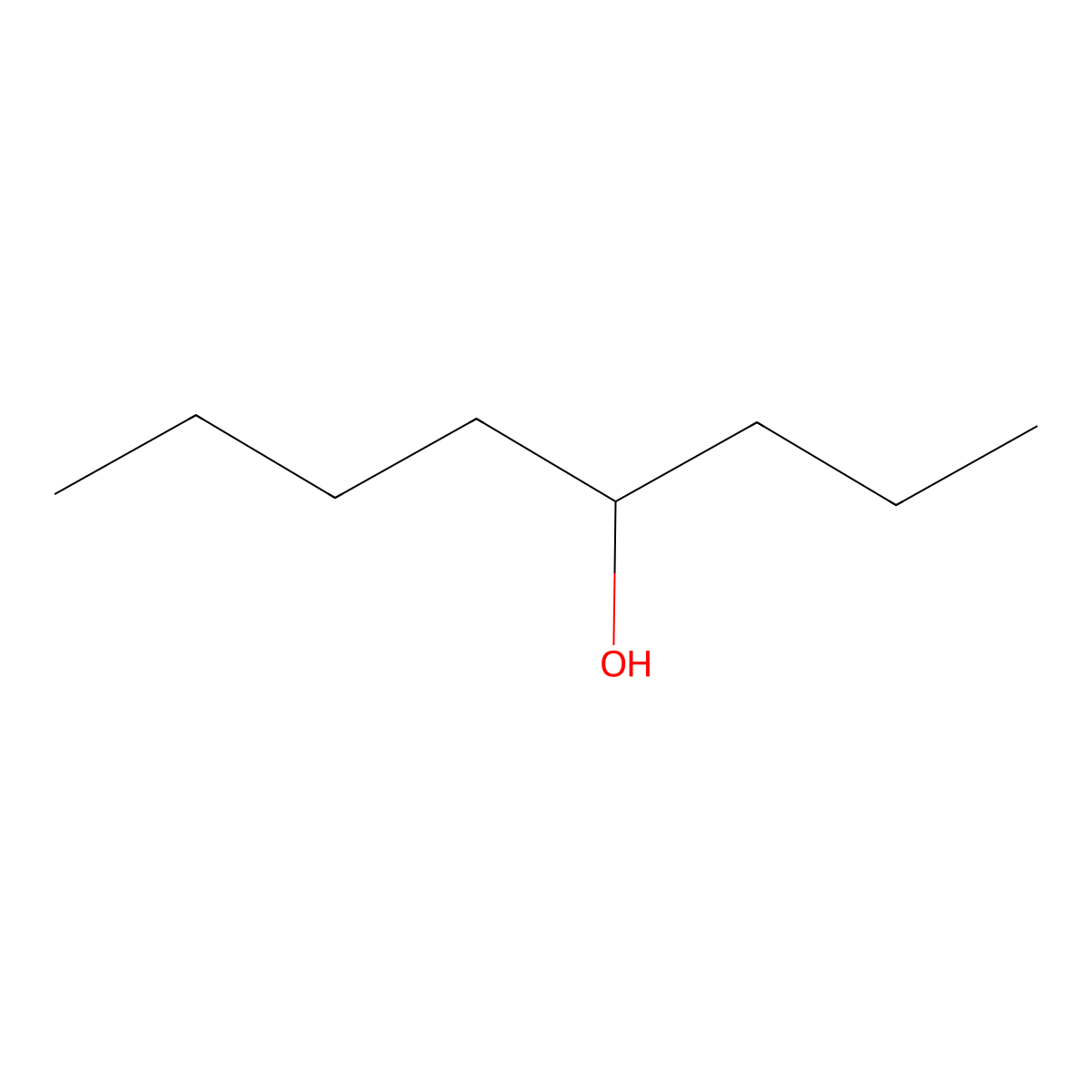 4-Octanol molecular structure, CAS 589-62-8