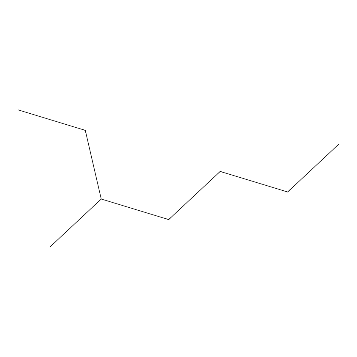3-Methylheptane molecular structure, CAS 589-81-1