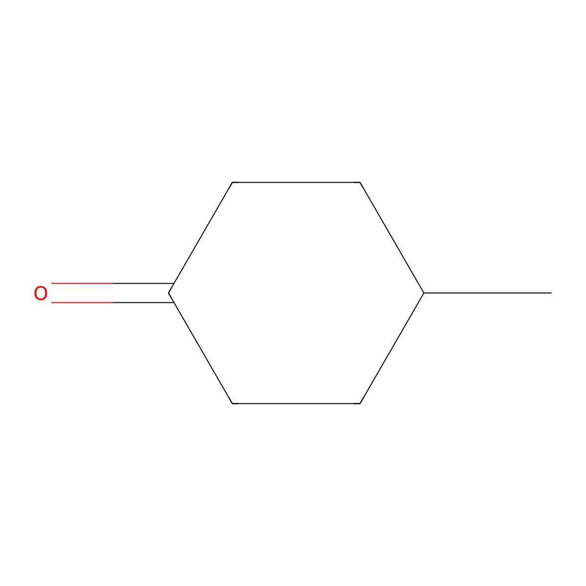 4-Methylcyclohexanone molecular structure, CAS 589-92-4