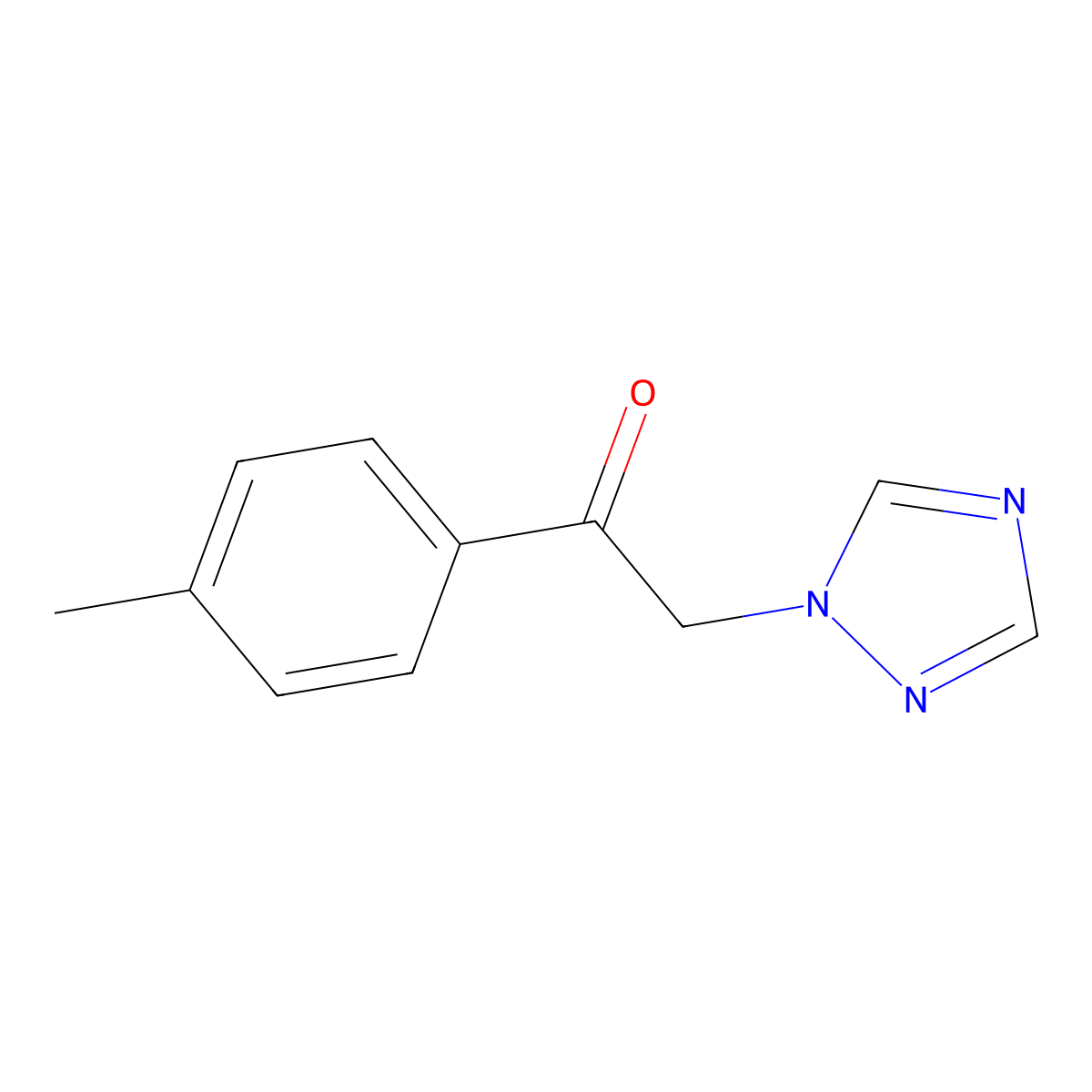 1-(4-Methylphenyl)-2-(1h-1,2,4-triazol-1-yl)ethanone molecular structure, CAS 58905-20-7