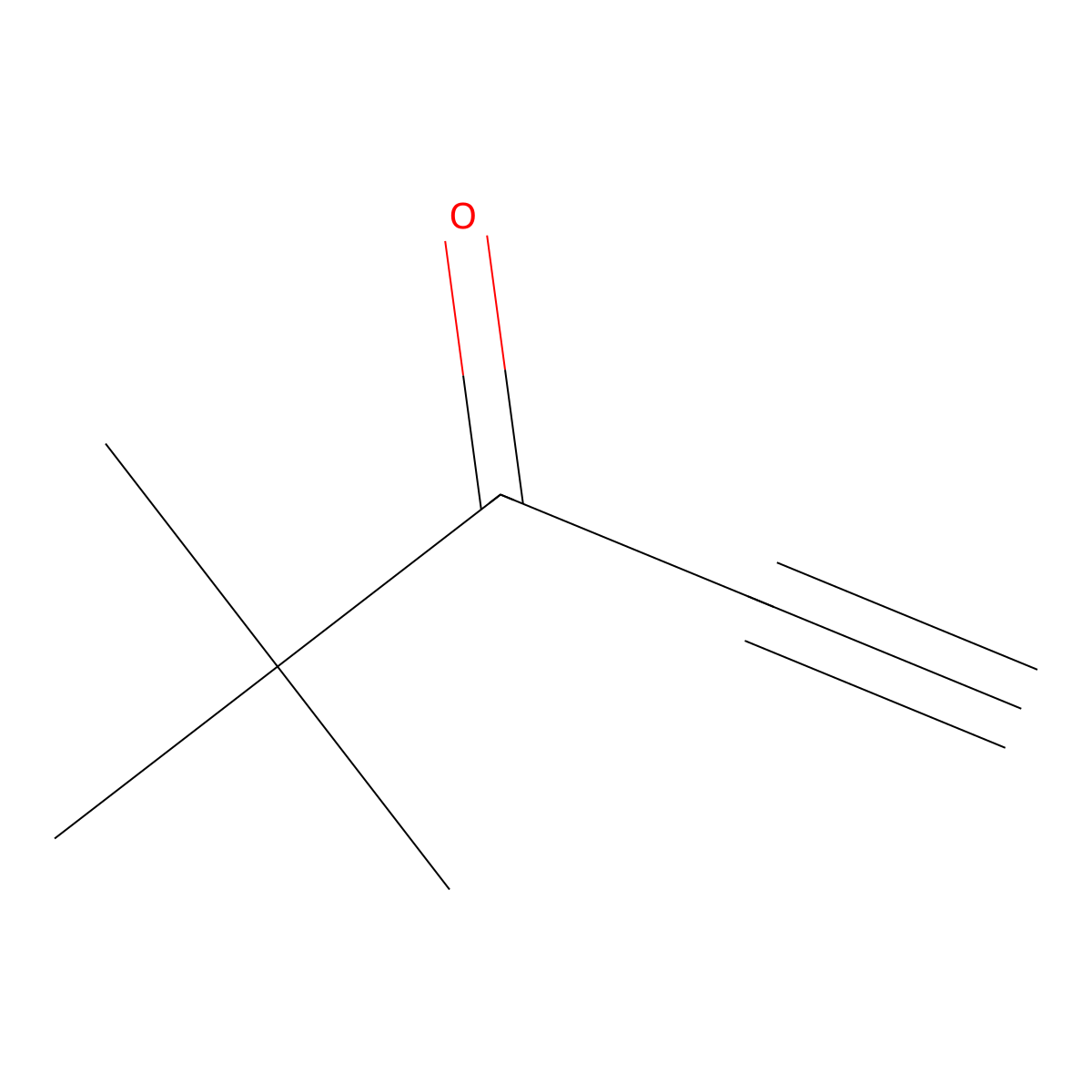 Pent-4-yn-3-one, 2,2-dimethyl- molecular structure, CAS 5891-25-8