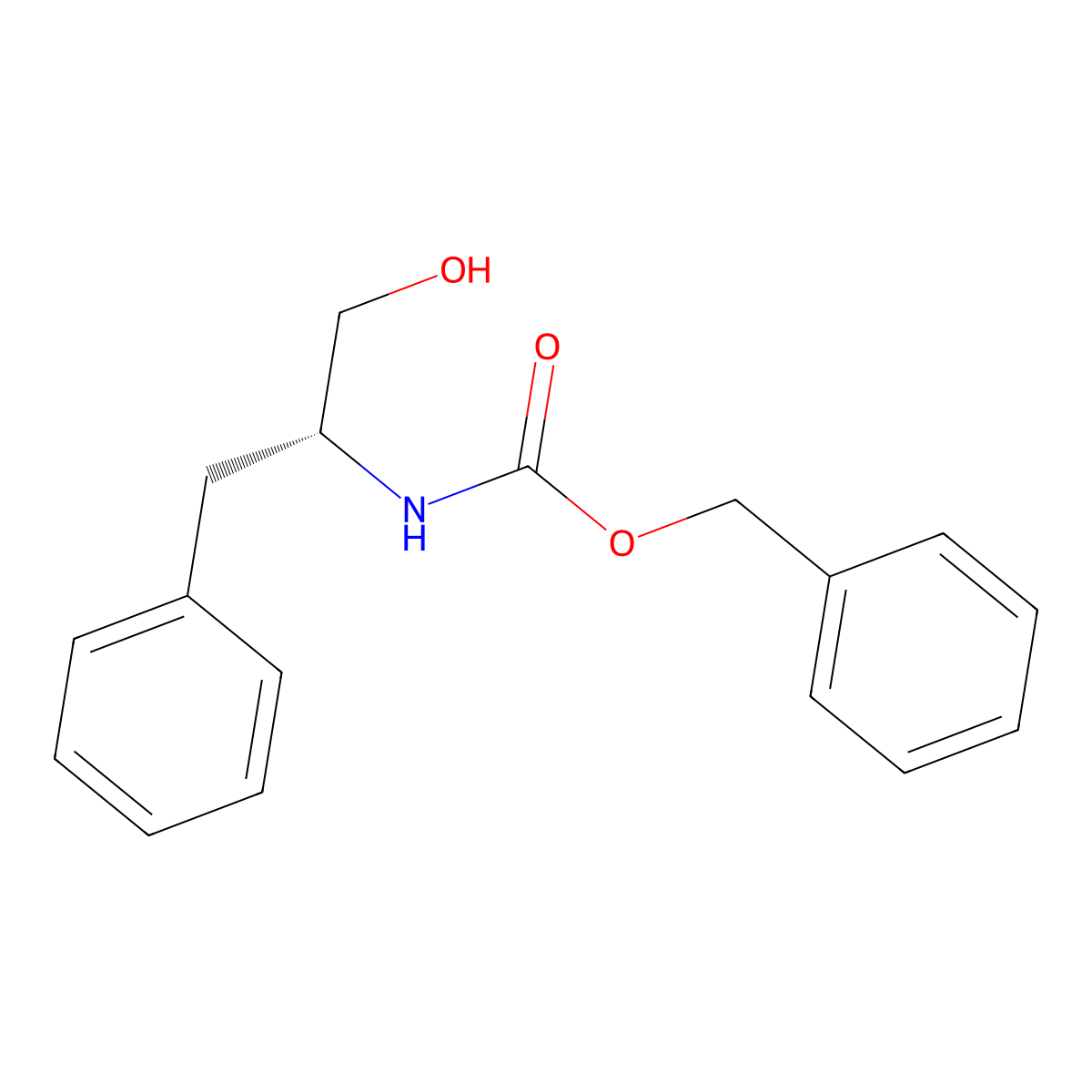 Benzyl hydrogen (1-hydroxy-3-phenylpropan-2-yl)carbonimidate molecular structure, CAS 58917-85-4