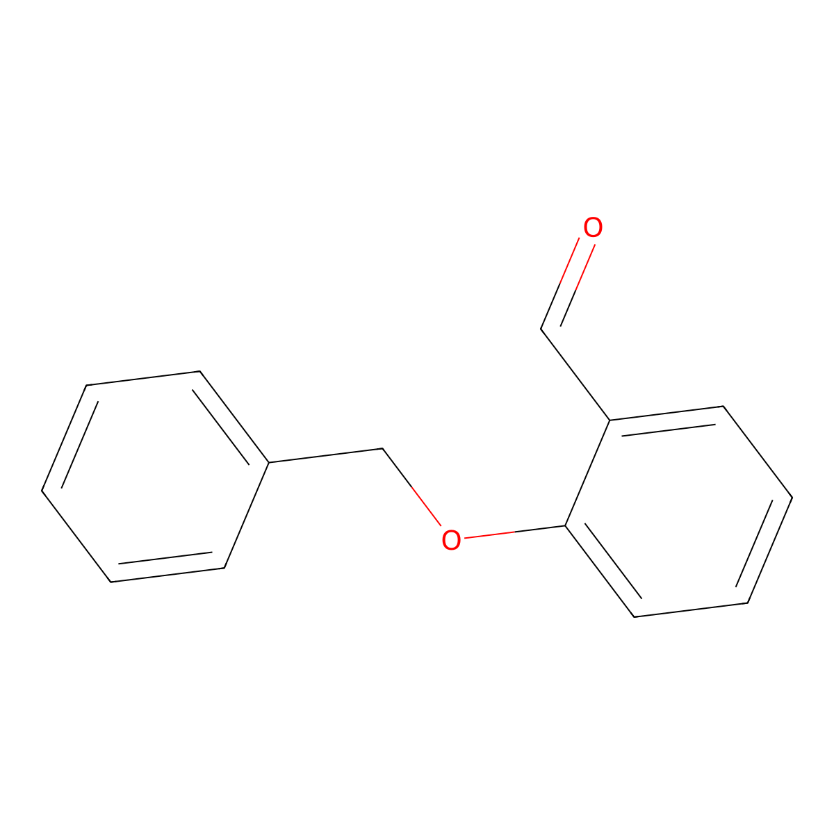 2-(Benzyloxy)benzaldehyde molecular structure, CAS 5896-17-3