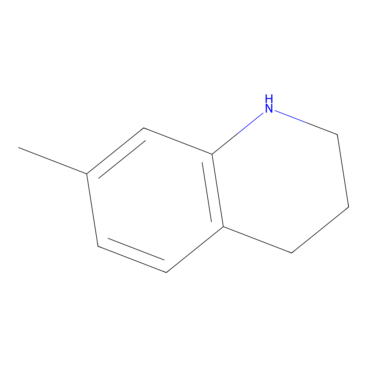 7-Methyl-1,2,3,4-tetrahydroquinoline molecular structure, CAS 58960-03-5