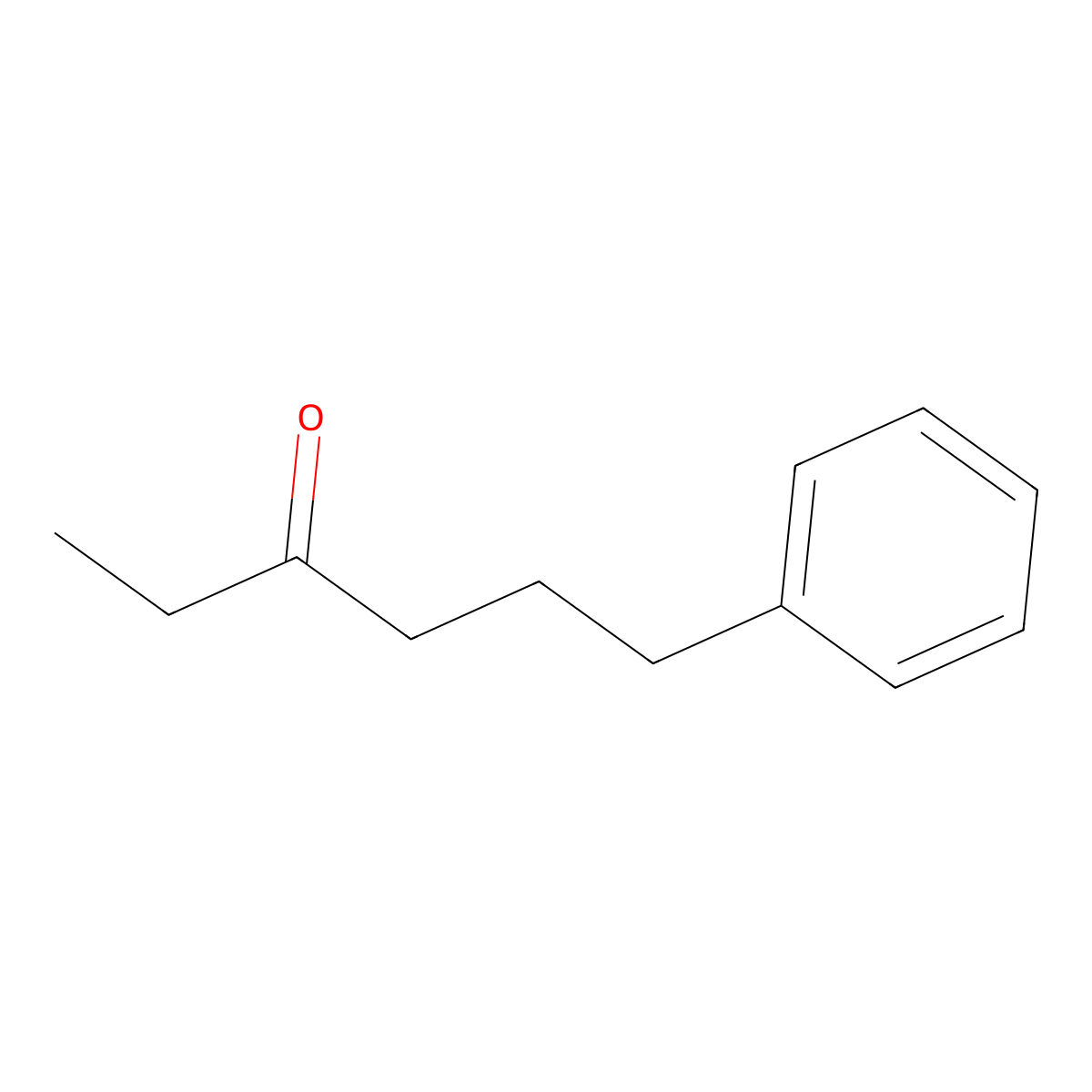 6-Phenylhexan-3-one molecular structure, CAS 58977-36-9