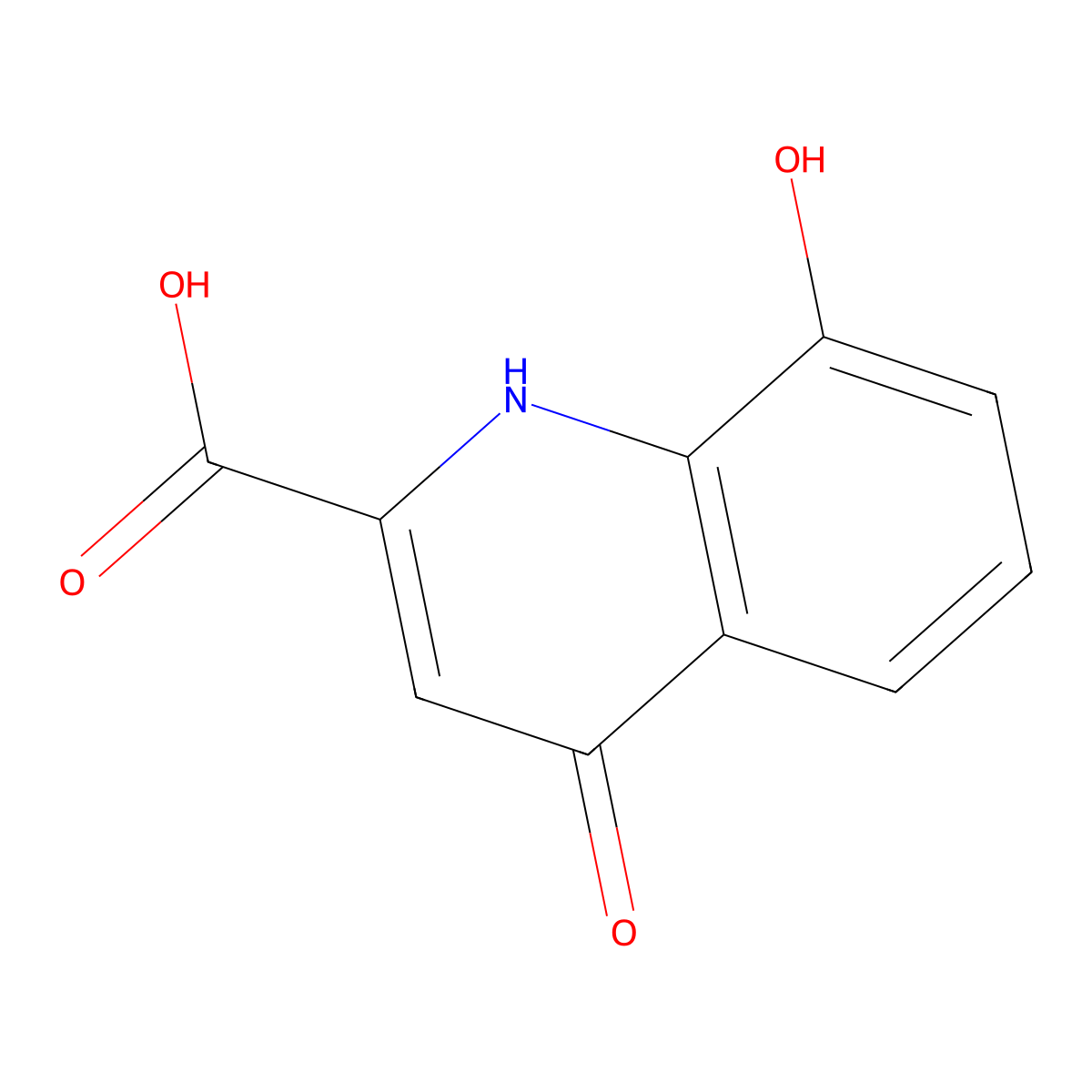 Xanthurenic Acid molecular structure, CAS 59-00-7