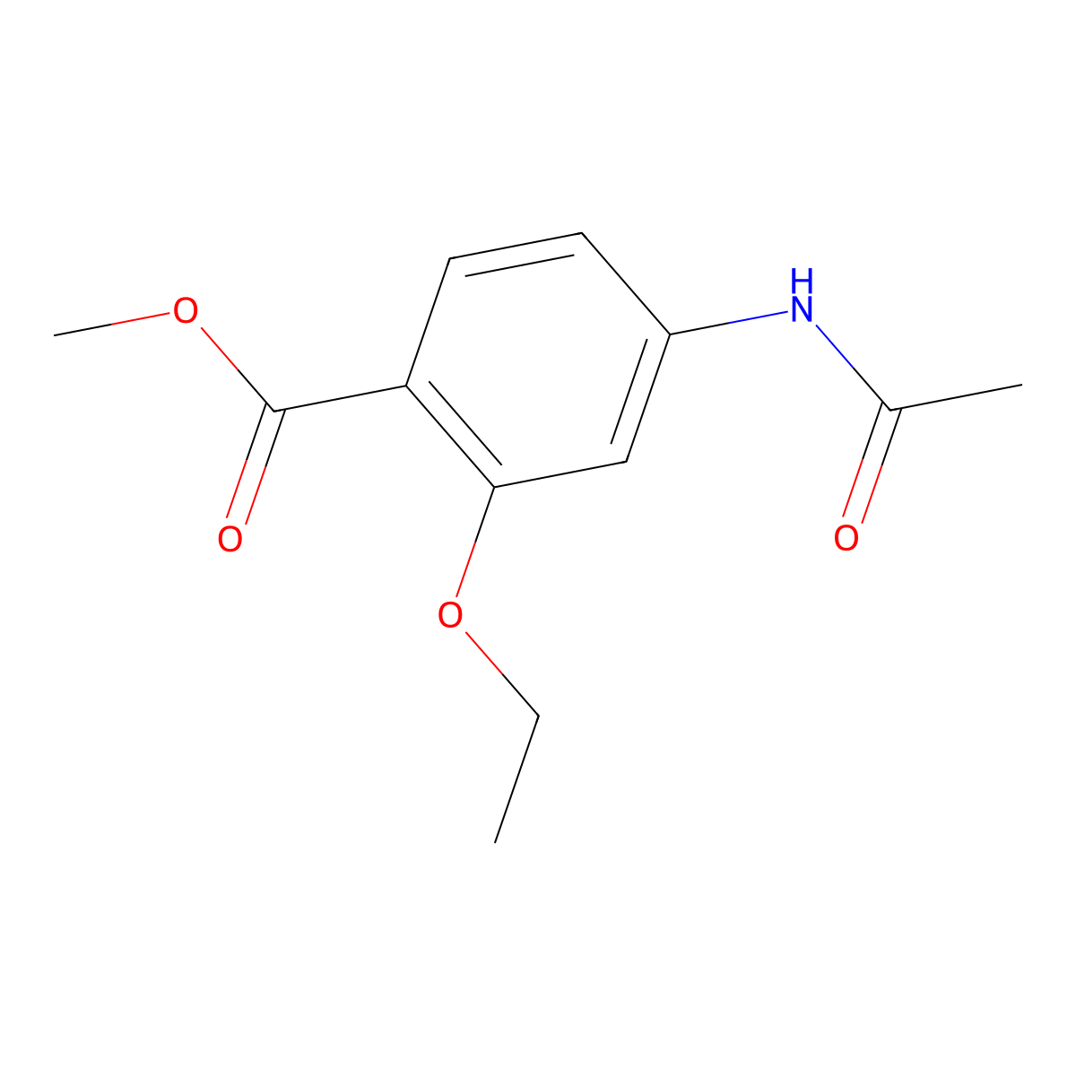 Ethopabate molecular structure, CAS 59-06-3