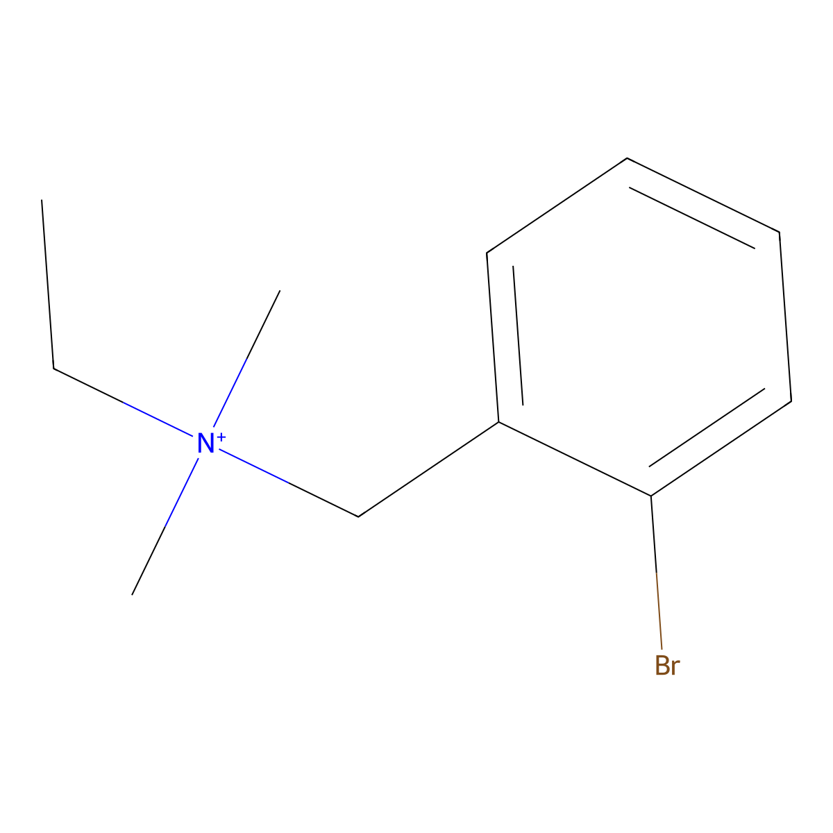 Bretylium molecular structure, CAS 59-41-6