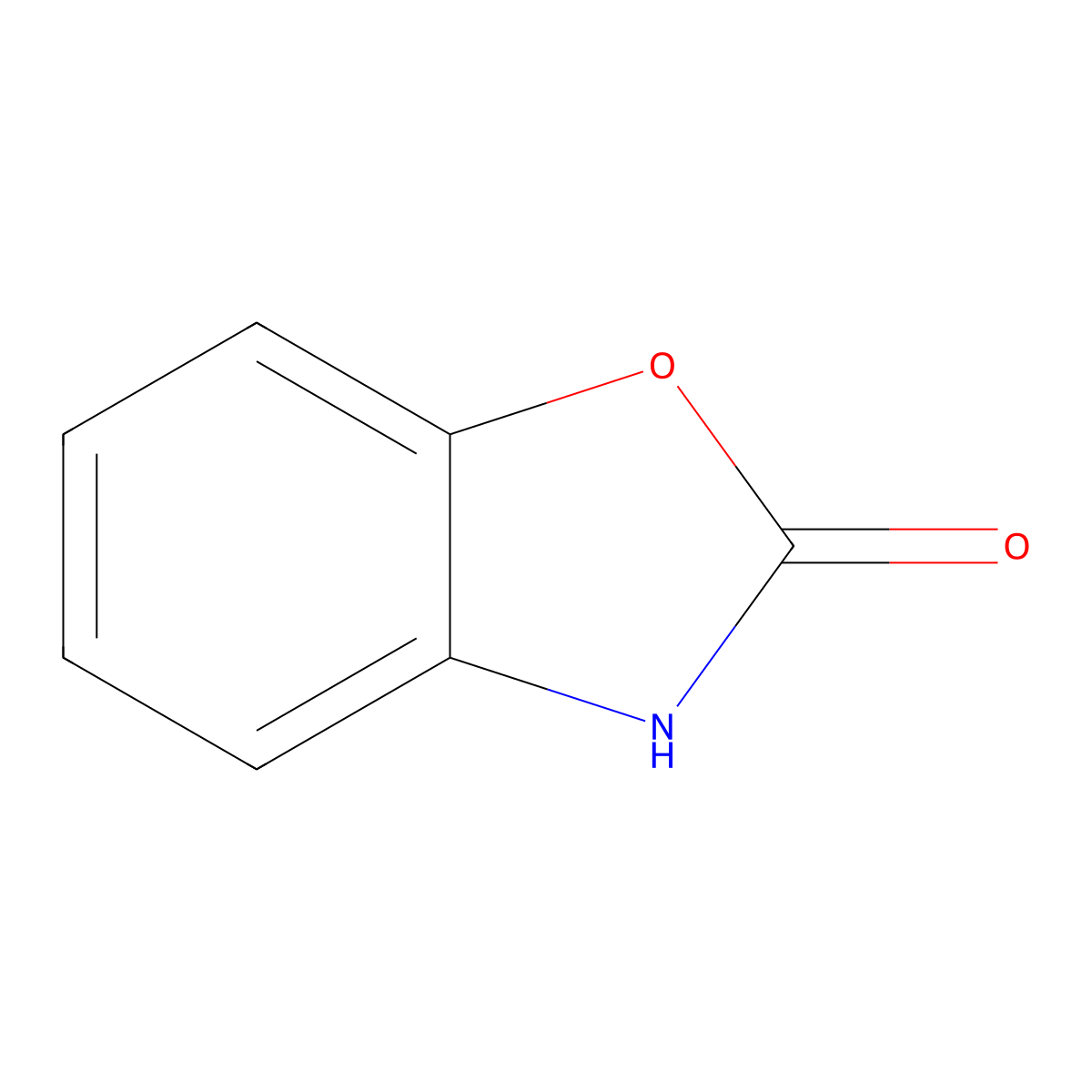 2(3H)-Benzoxazolone molecular structure, CAS 59-49-4