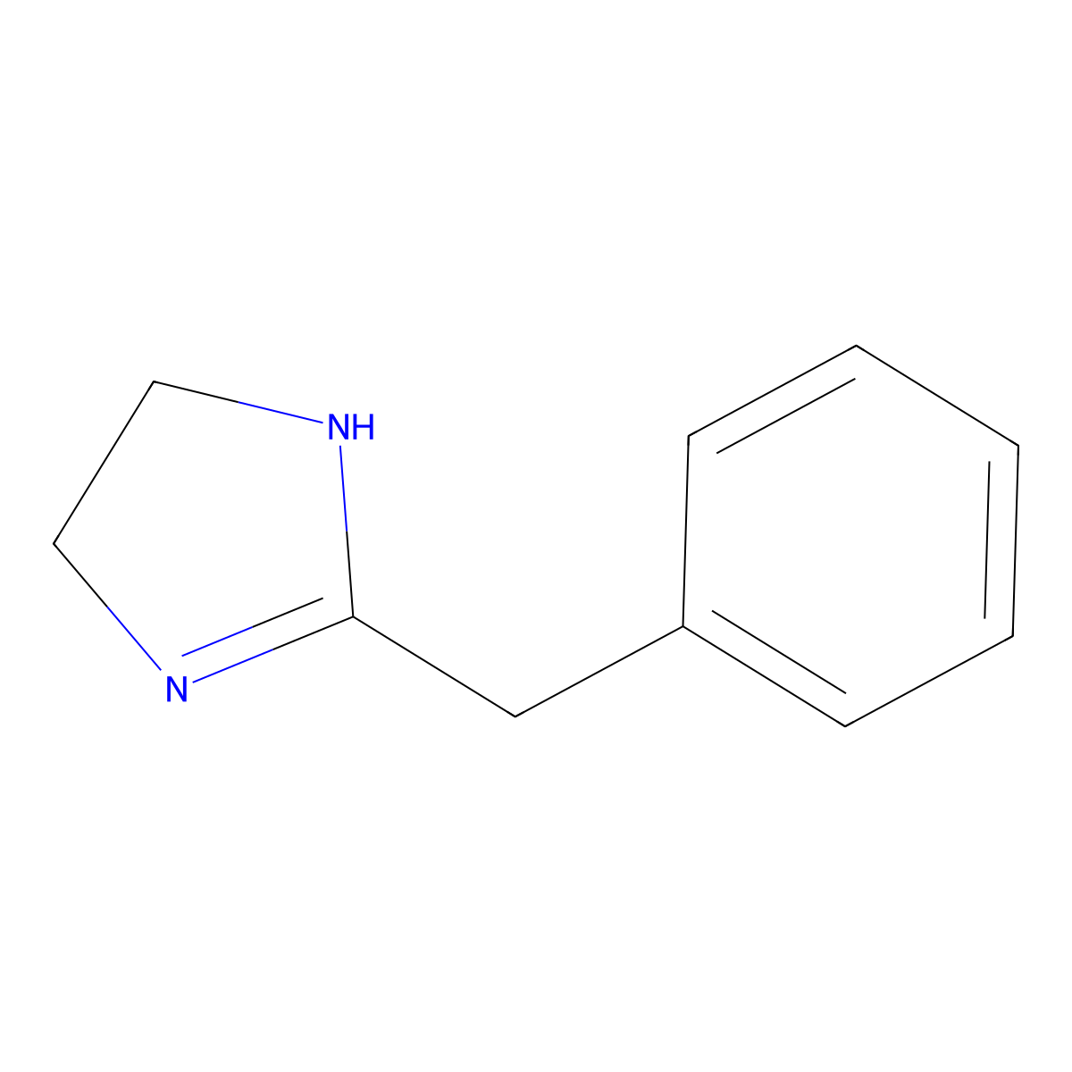 Tolazoline molecular structure, CAS 59-98-3
