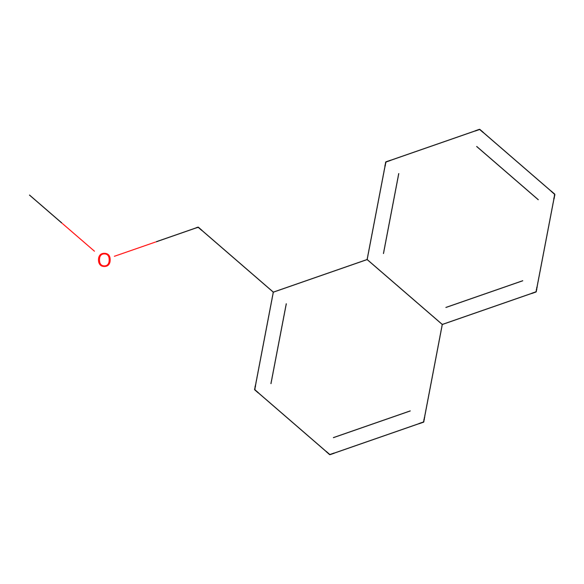 1-Naphthylmethyl methyl ether molecular structure, CAS 5903-23-1