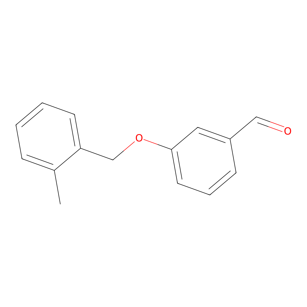 3-[(2-Methylbenzyl)oxy]benzaldehyde molecular structure, CAS 590350-87-1