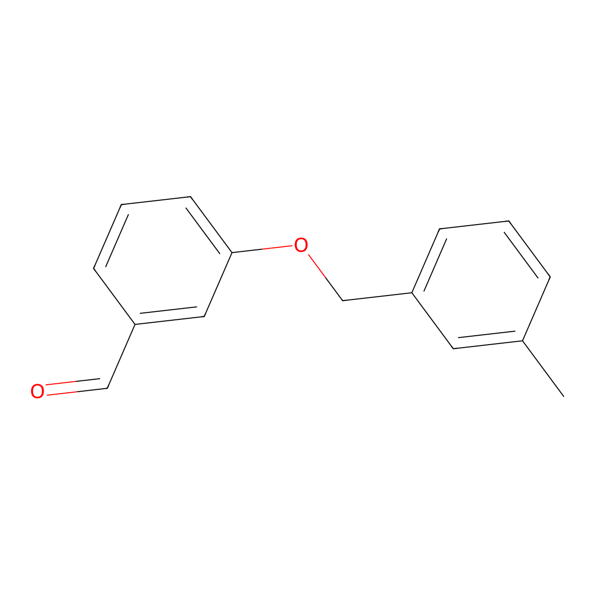 3-[(3-Methylphenyl)methoxy]benzaldehyde molecular structure, CAS 590354-44-2