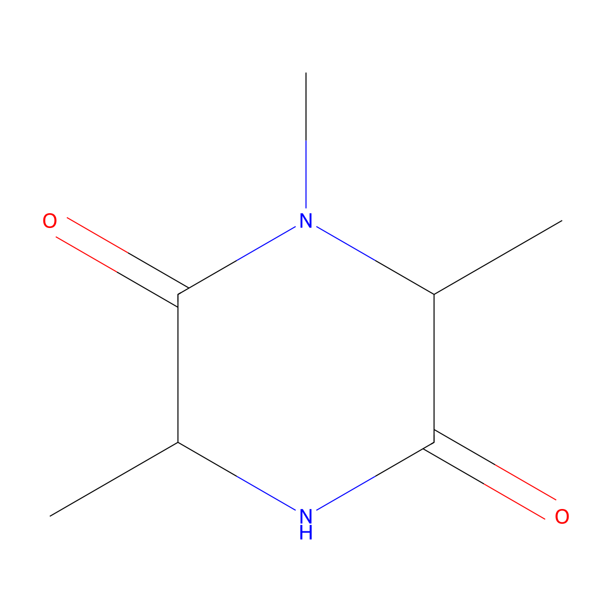 2,5-Piperazinedione,1,3,6-trimethyl-,(3S-cis)-(9CI) molecular structure, CAS 59042-86-3