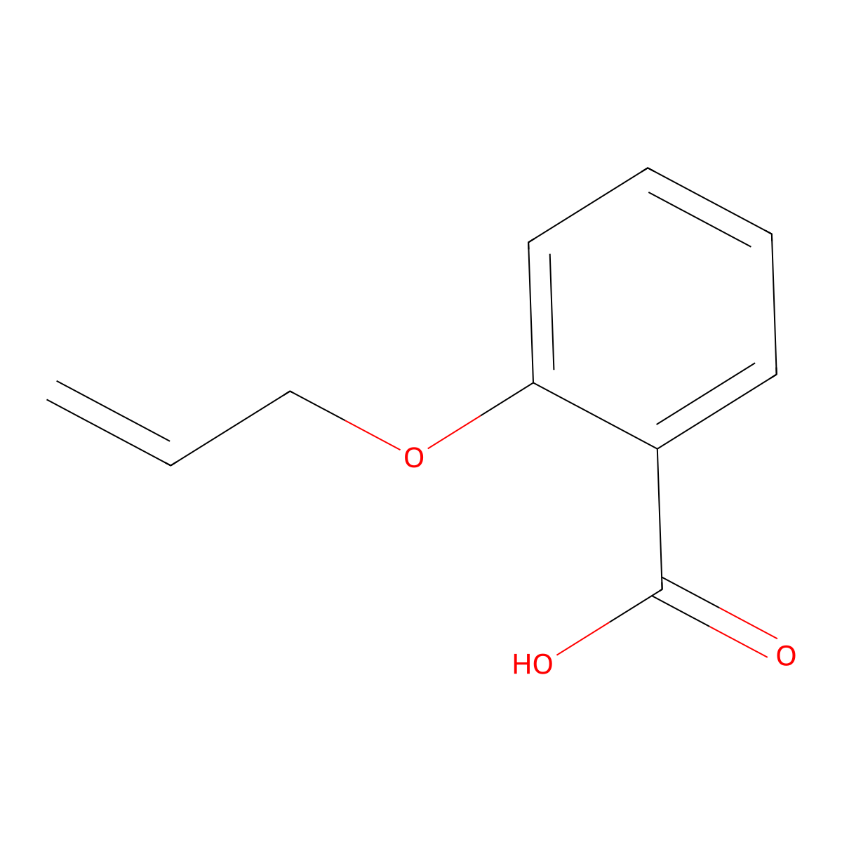 2-(Allyloxy)benzoic acid molecular structure, CAS 59086-52-1