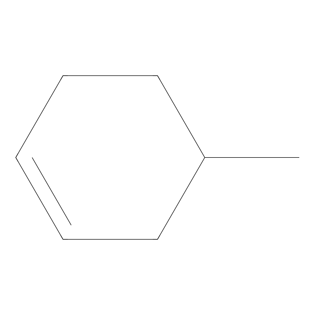 4-Methylcyclohexene molecular structure, CAS 591-47-9