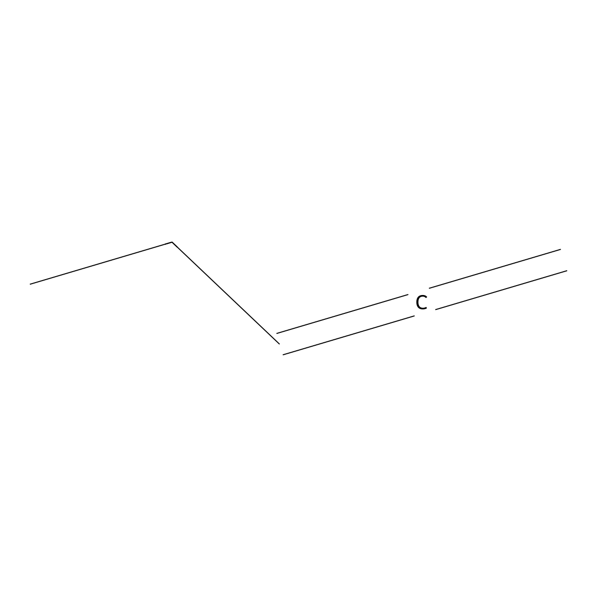 Penta-1,2-diene molecular structure, CAS 591-95-7
