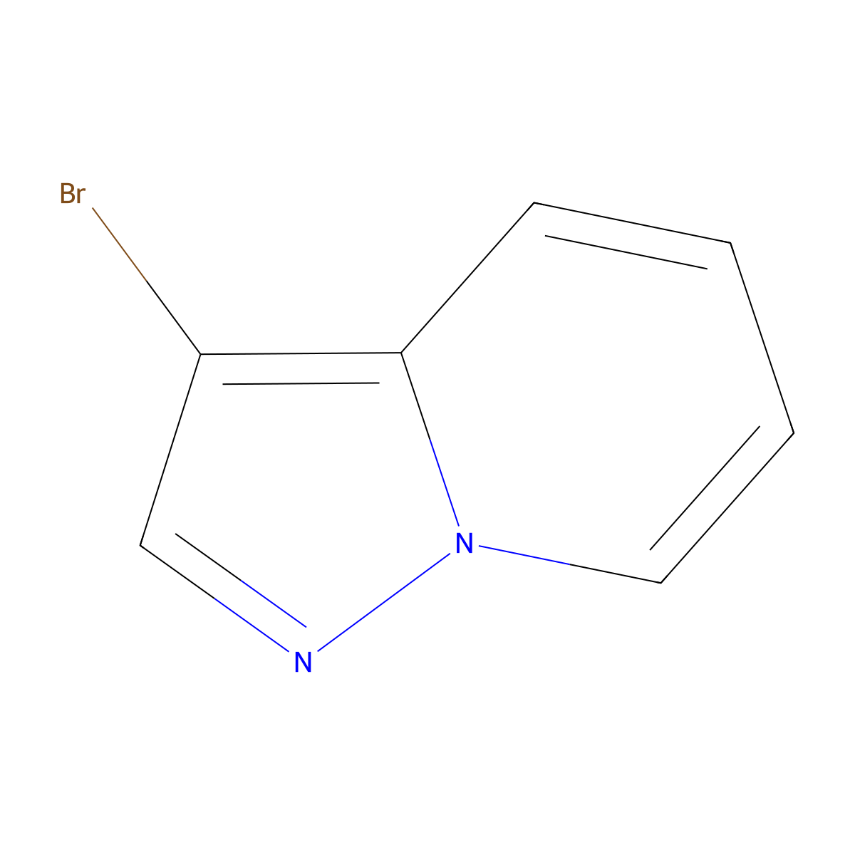 3-Bromo-pyrazolo[1,5-a]pyridine molecular structure, CAS 5910-12-3