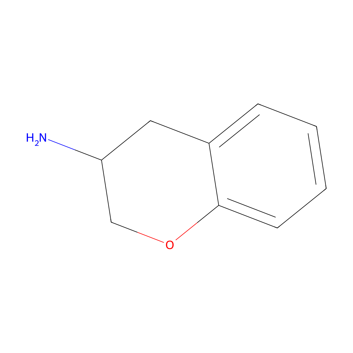 (S)-Chroman-3-amine molecular structure, CAS 59108-54-2