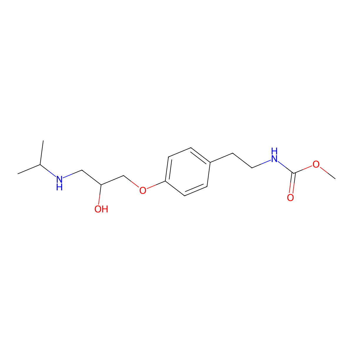 Pamatolol molecular structure, CAS 59110-35-9