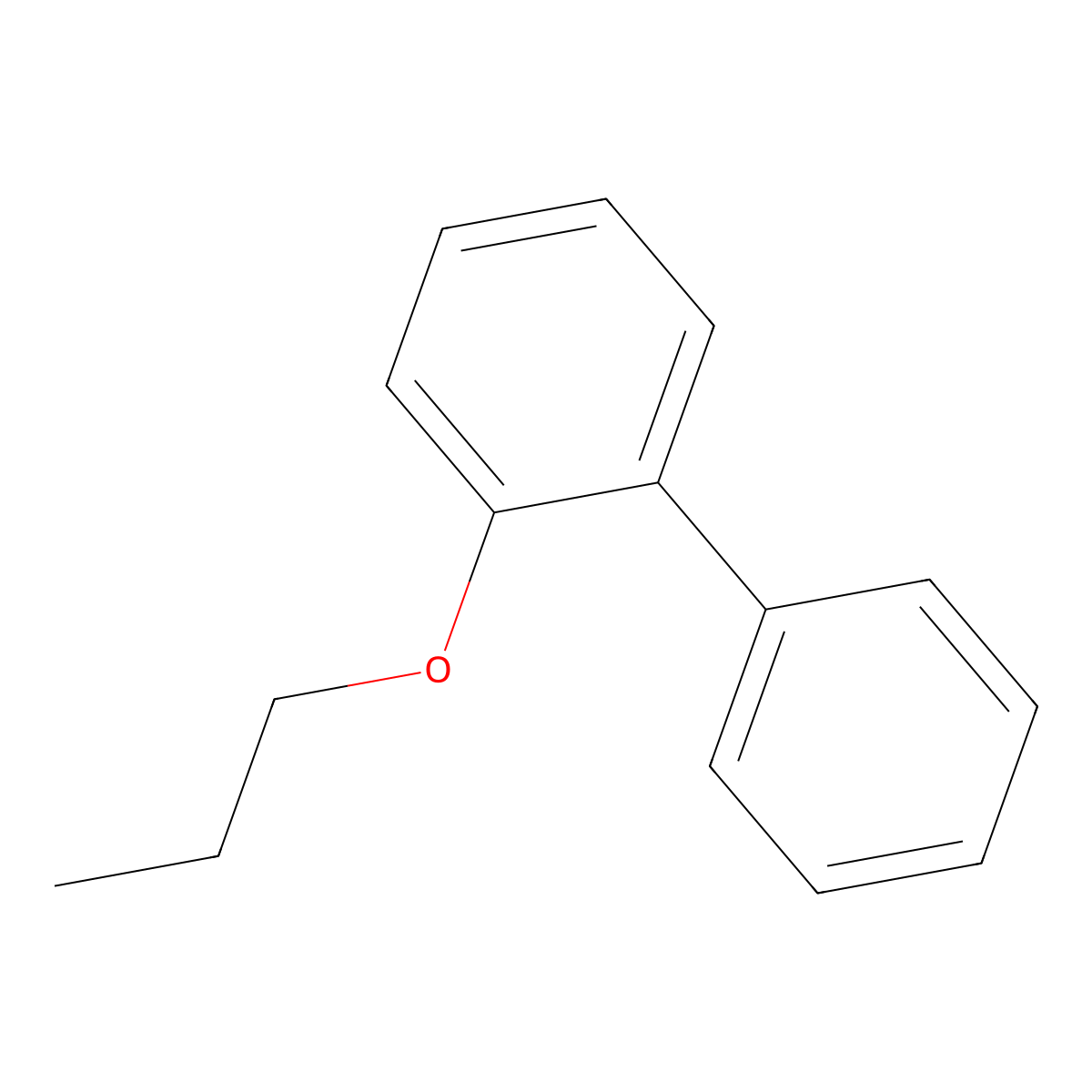 2-Propoxy-1,1'-biphenyl molecular structure, CAS 59130-00-6