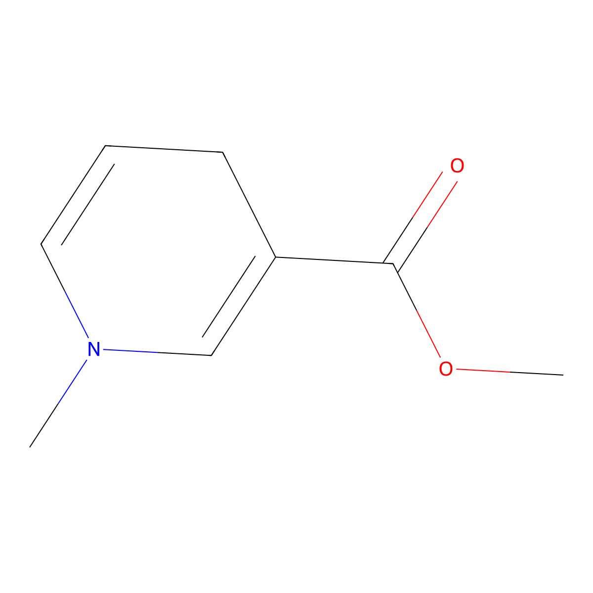 Methyl 1-methyl-1,4-dihydropyridine-3-carboxylate molecular structure, CAS 59138-83-9