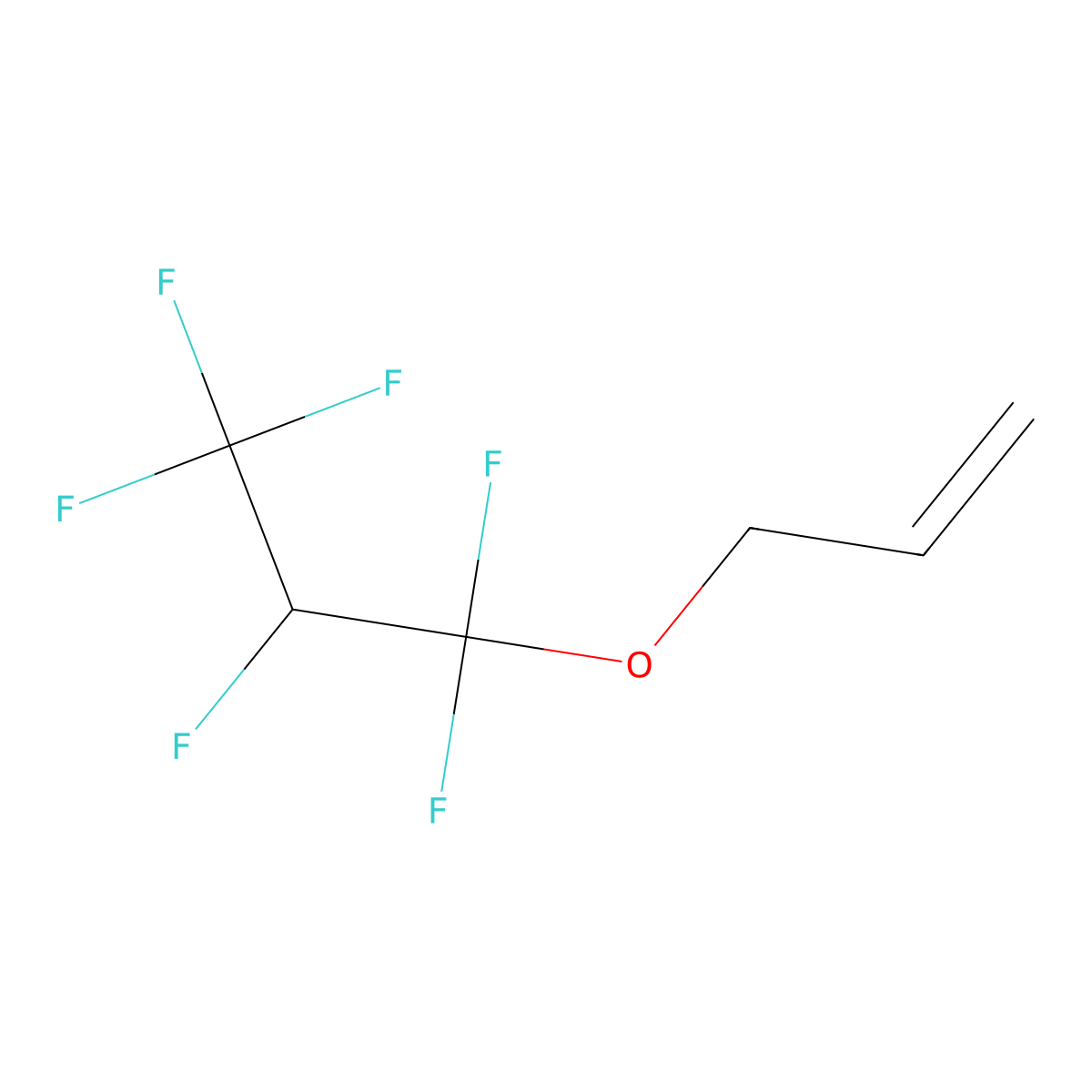 3-(1,1,2,3,3,3-Hexafluoropropoxy)propene molecular structure, CAS 59158-81-5