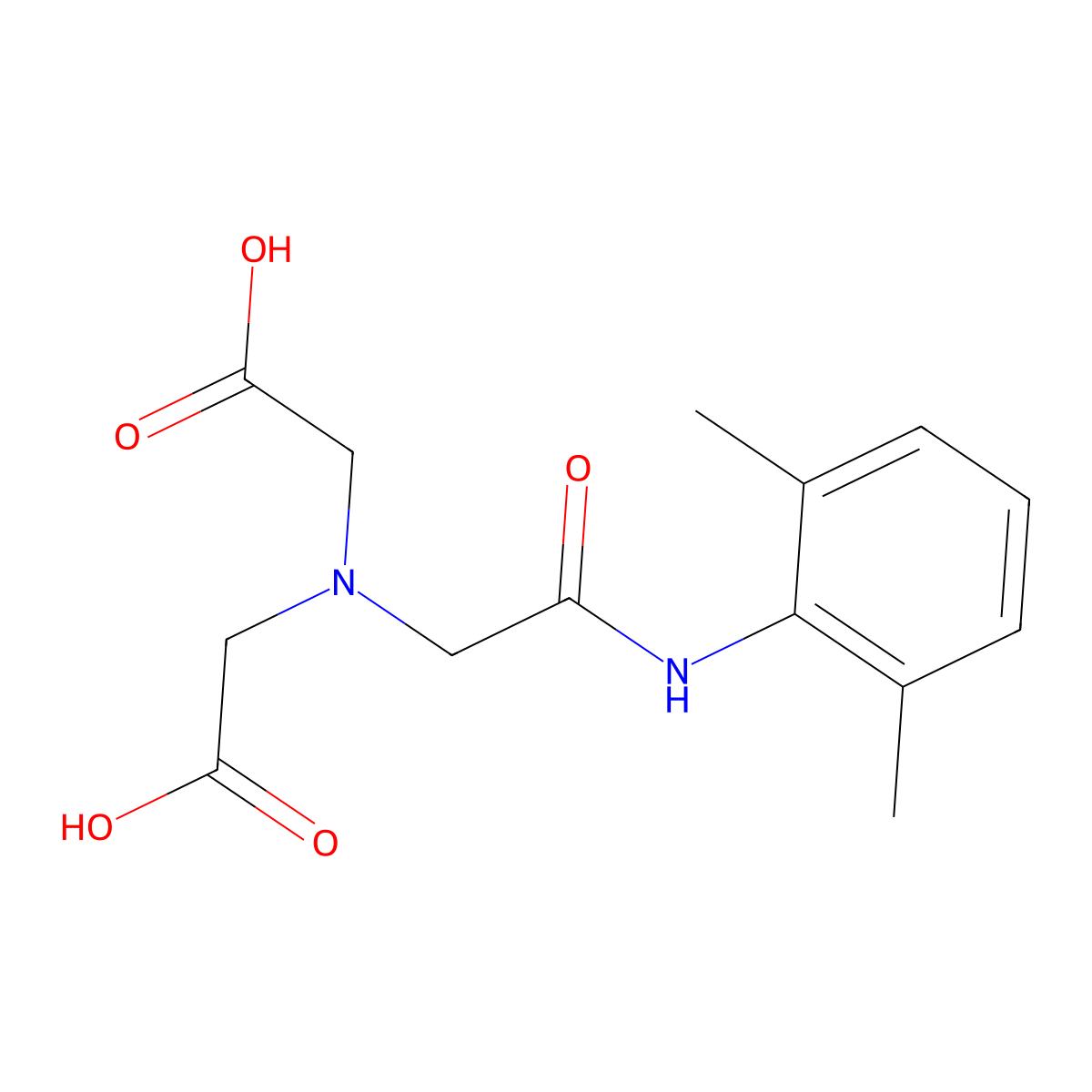Lidofenin molecular structure, CAS 59160-29-1