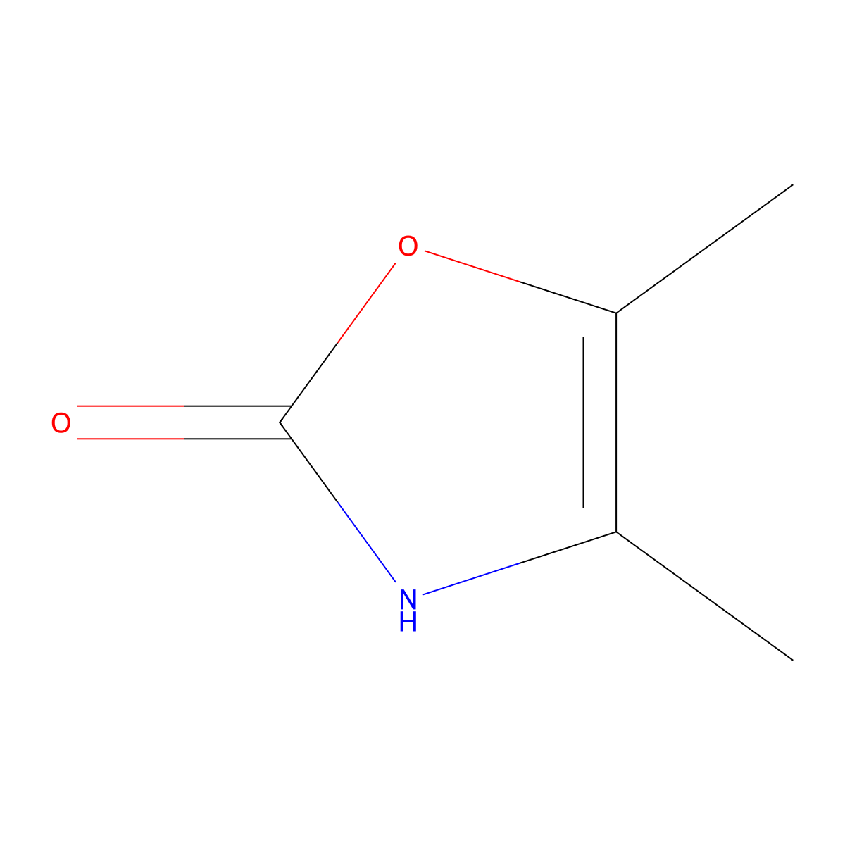 4,5-Dimethyl-2,3-dihydro-1,3-oxazol-2-one molecular structure, CAS 59167-68-9