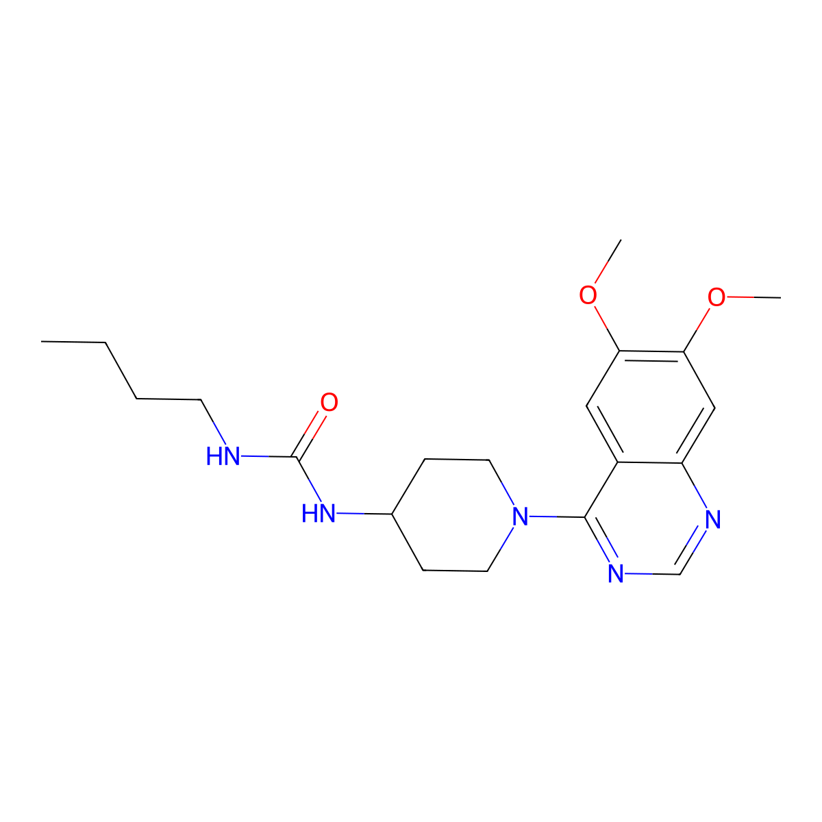 Buquineran molecular structure, CAS 59184-78-0