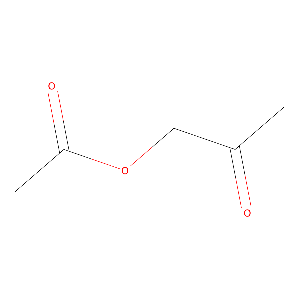 Acetoxyacetone molecular structure, CAS 592-20-1