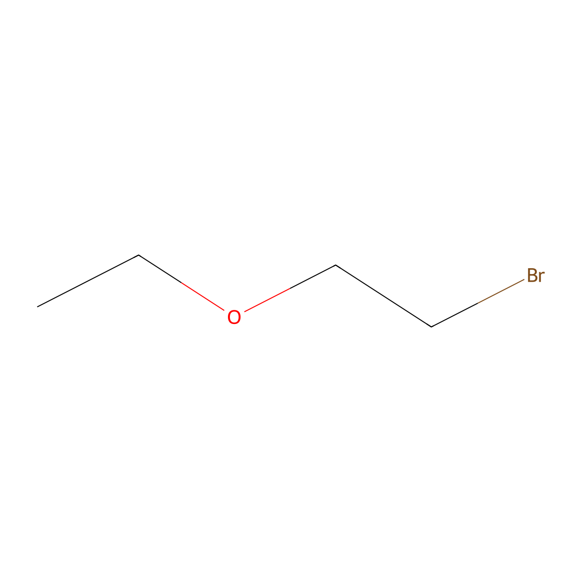 2-Bromoethyl ethyl ether molecular structure, CAS 592-55-2