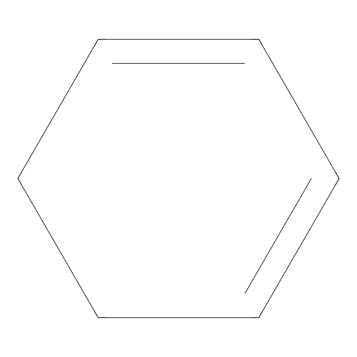 1,3-Cyclohexadiene molecular structure, CAS 592-57-4
