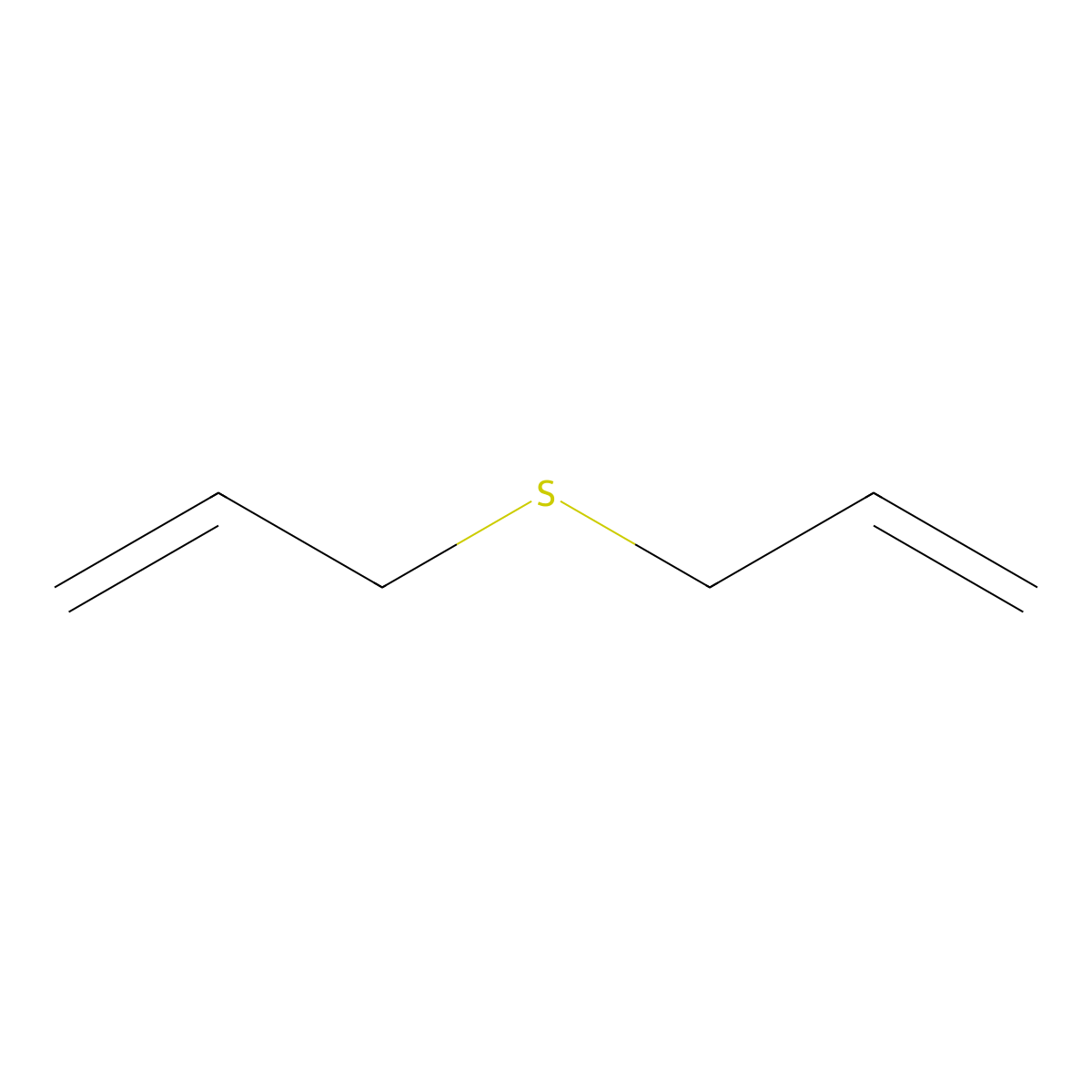 Diallyl Sulfide molecular structure, CAS 592-88-1