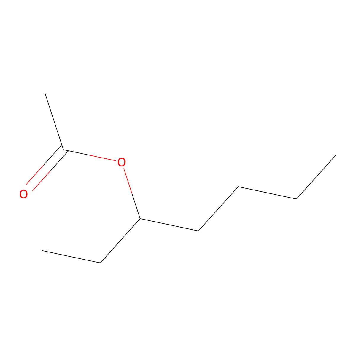 3-Heptanyl acetate molecular structure, CAS 5921-83-5