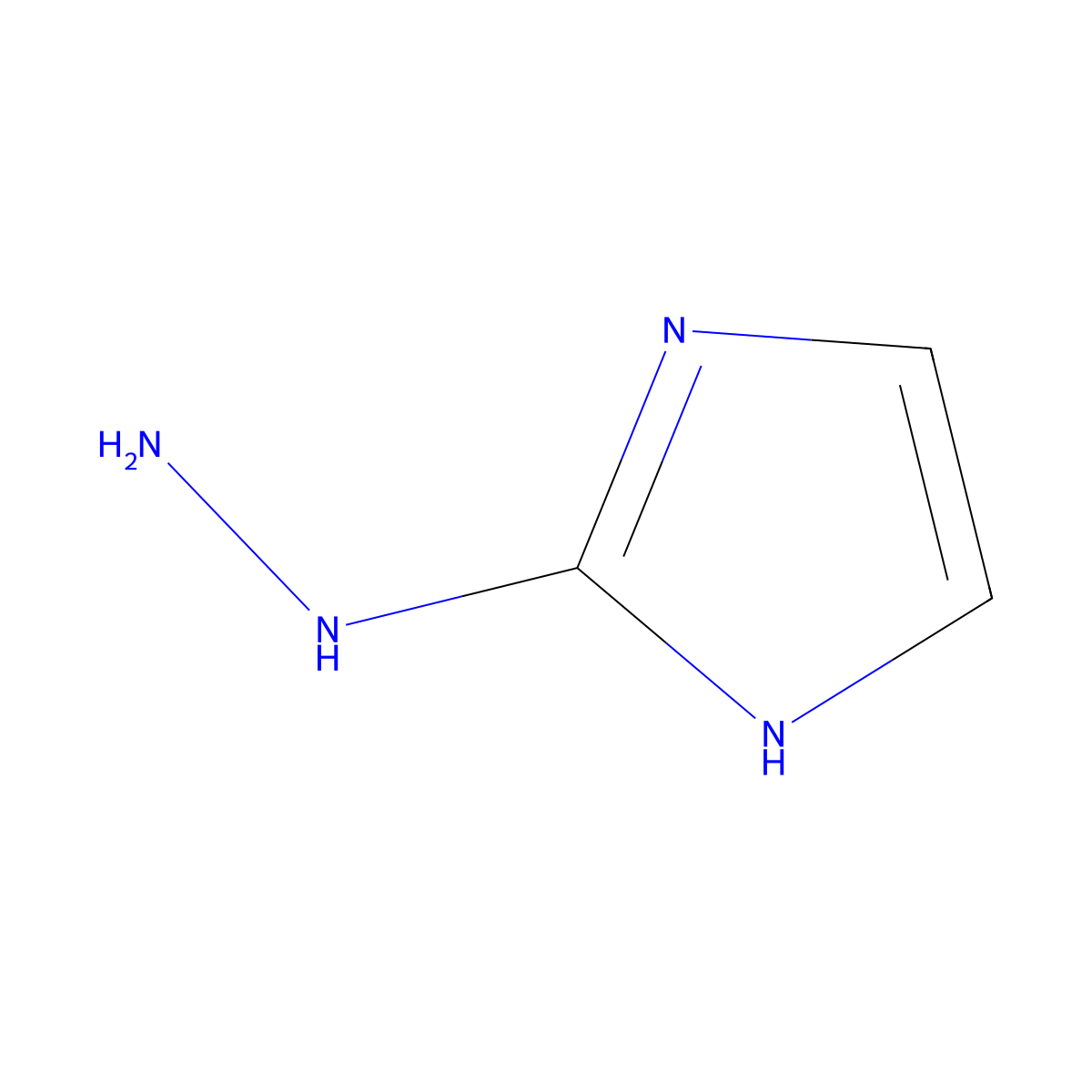2-Hydrazinyl-1h-imidazole molecular structure, CAS 59214-44-7