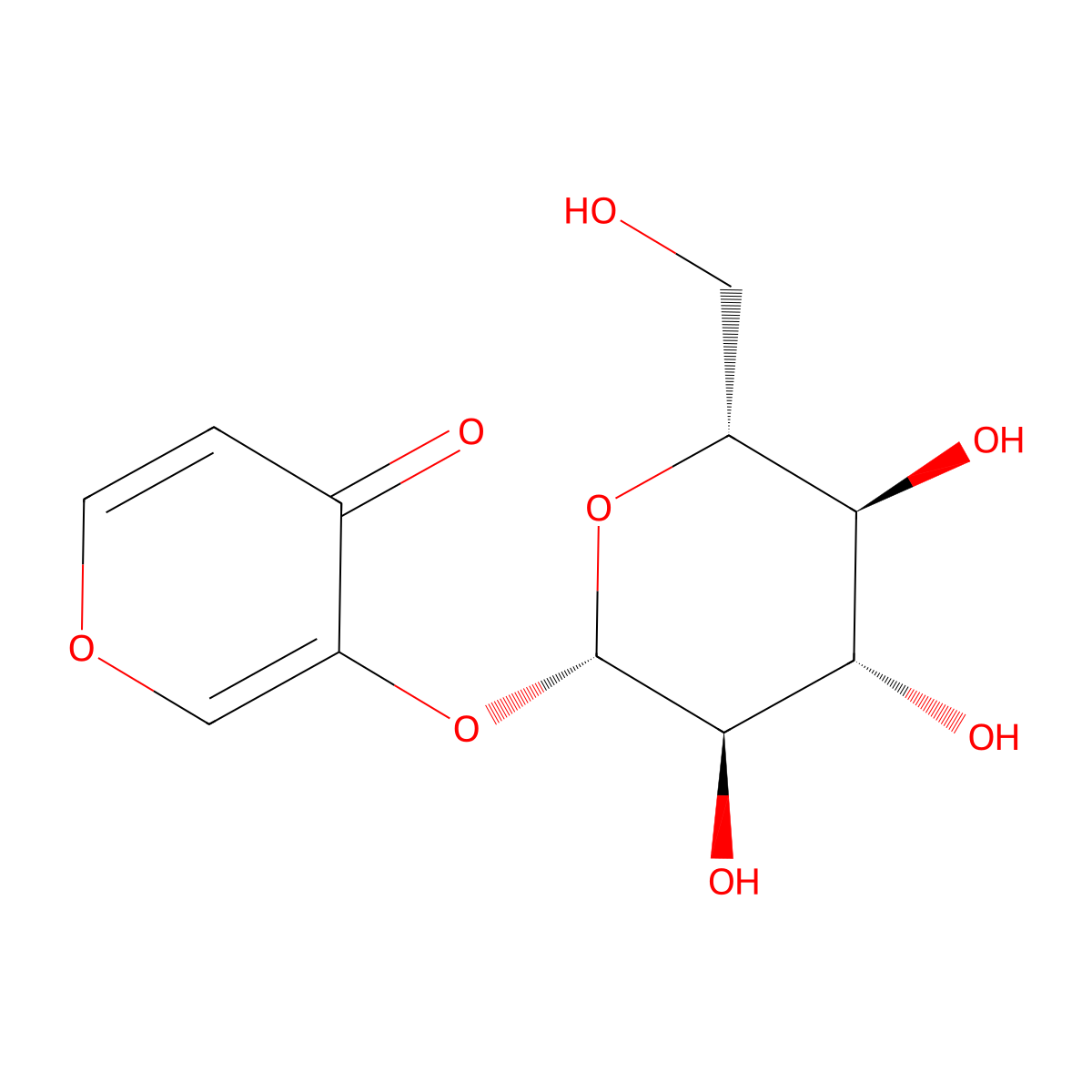 Erigeroside molecular structure, CAS 59219-76-0