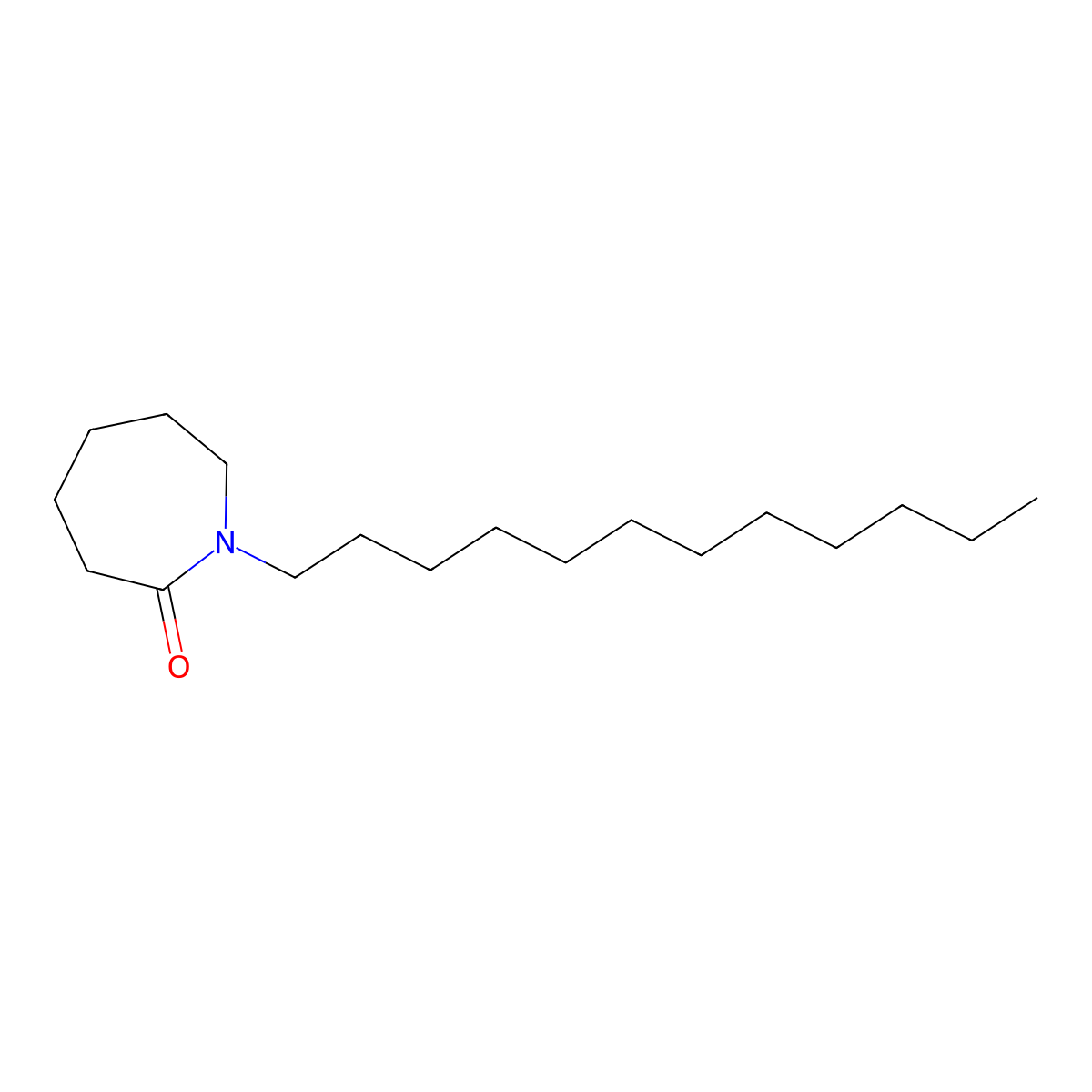 Laurocapram molecular structure, CAS 59227-89-3