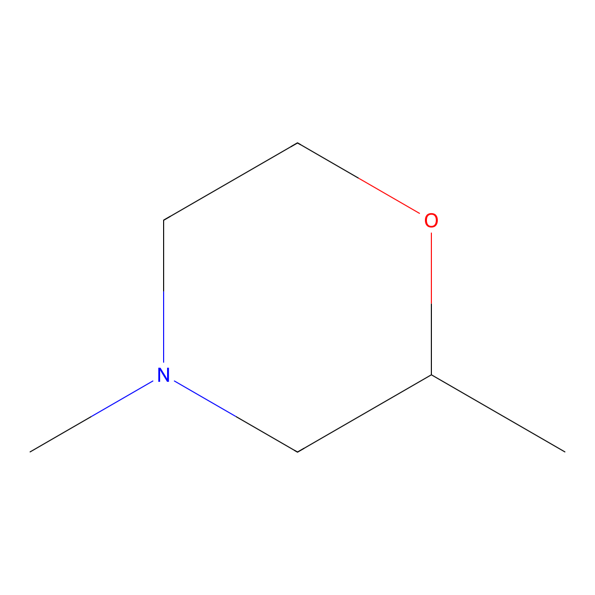 2,4-Dimethylmorpholine molecular structure, CAS 59229-58-2