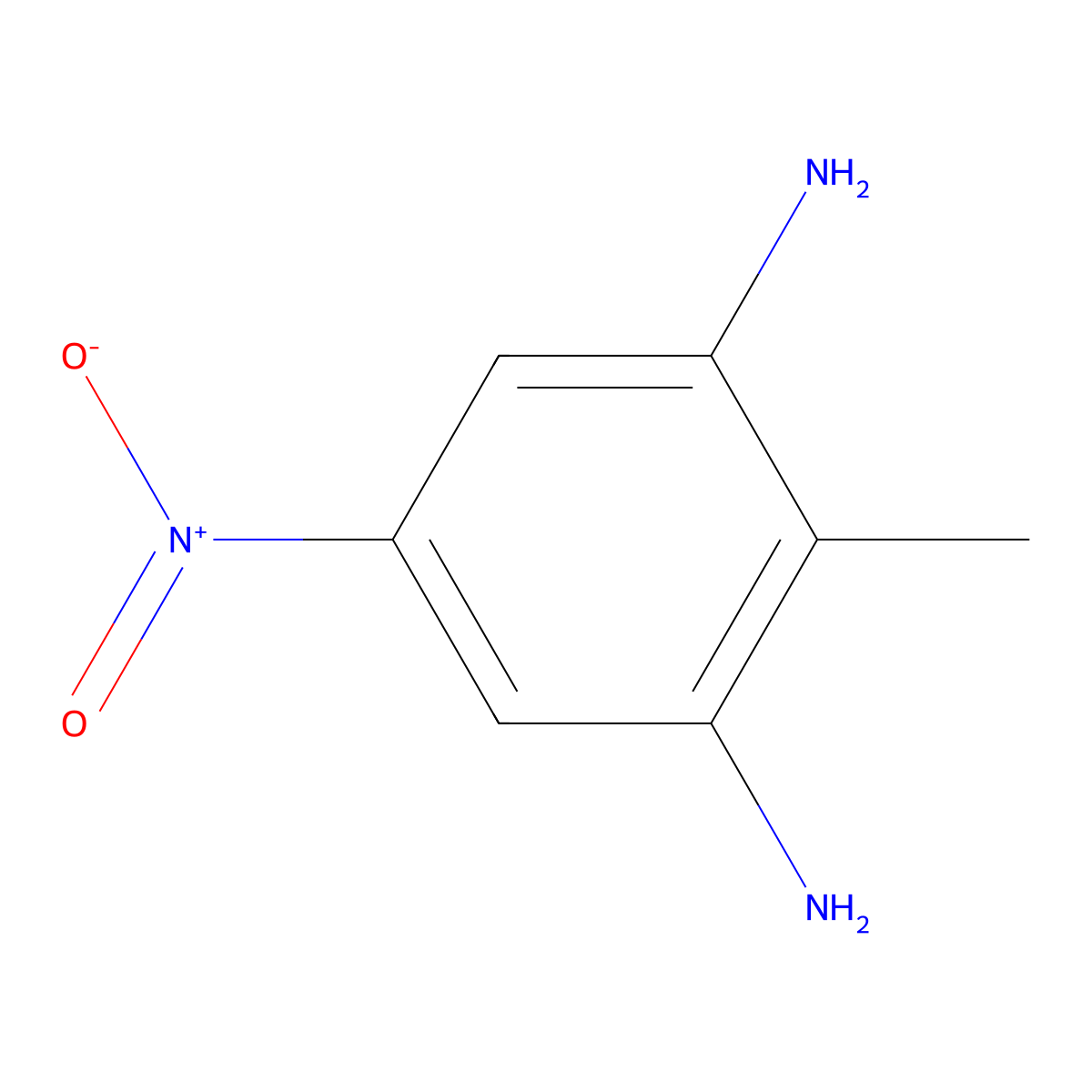 2,6-Diamino-4-nitrotoluene molecular structure, CAS 59229-75-3