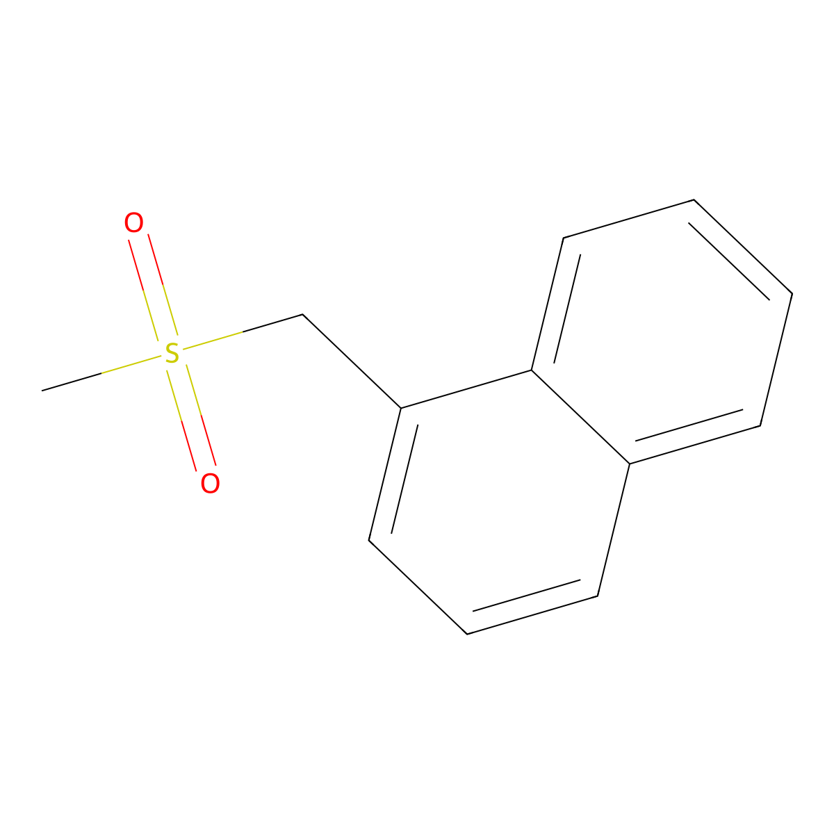 1-(Methanesulfonylmethyl)naphthalene molecular structure, CAS 5925-59-7
