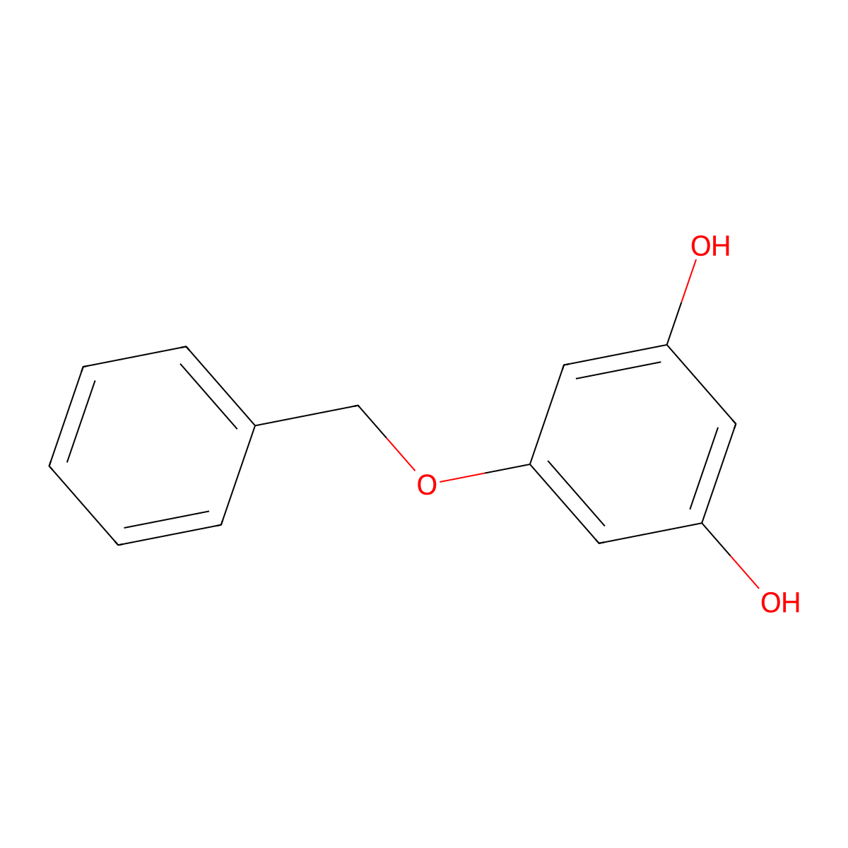 5-(Benzyloxy)resorcinol molecular structure, CAS 59291-87-1